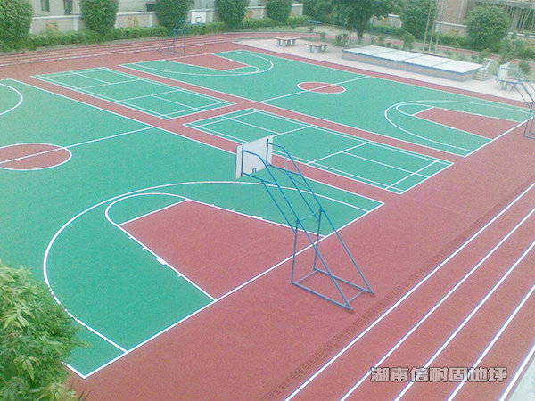 硅PU球場(chǎng)地坪2