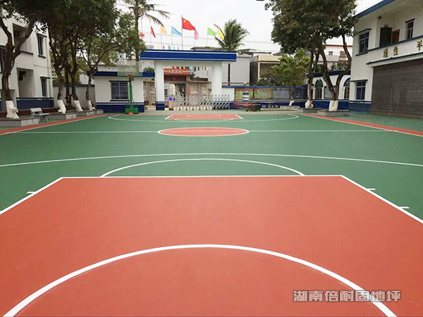 硅PU球場(chǎng)地坪1
